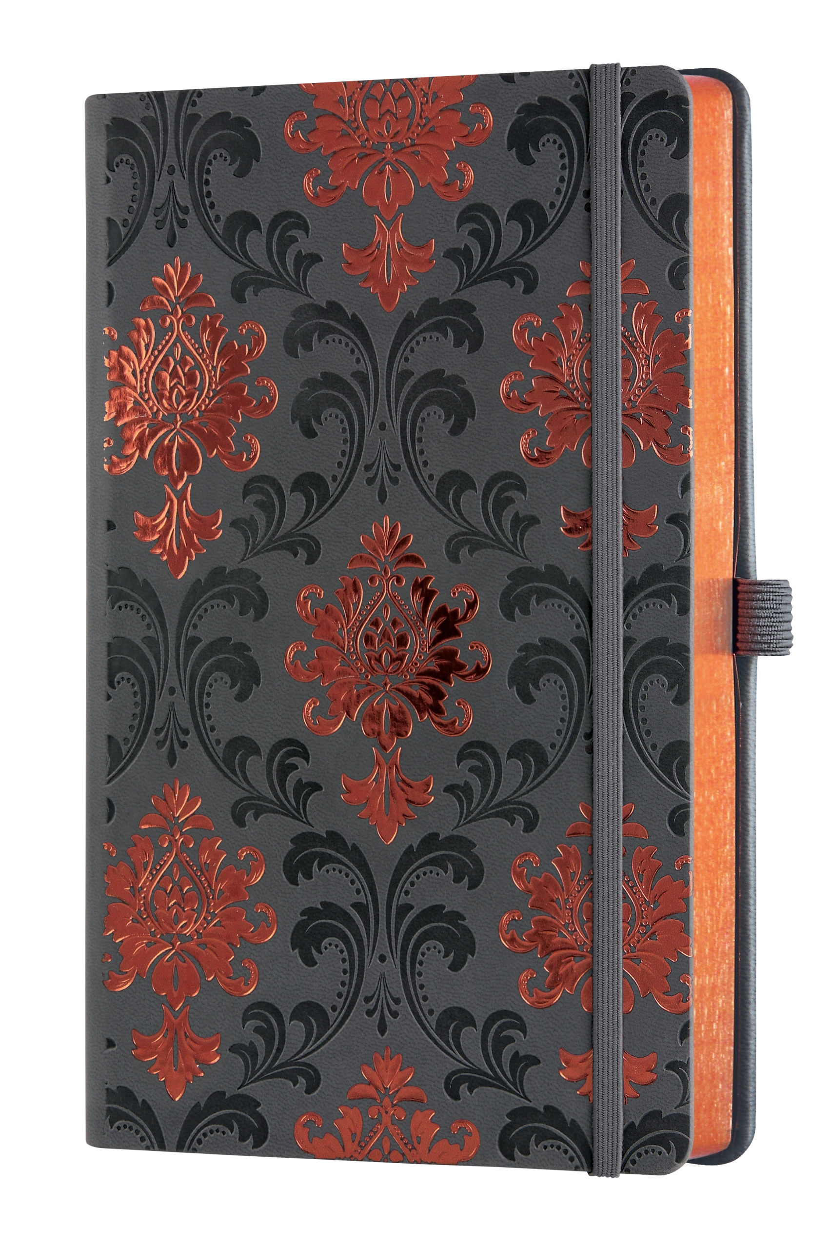 MUISTIKIRJA 13X21CM 224S VIIVALLINEN C AND G BAROQUE COPPER CASTELLI MILANO - Image 2