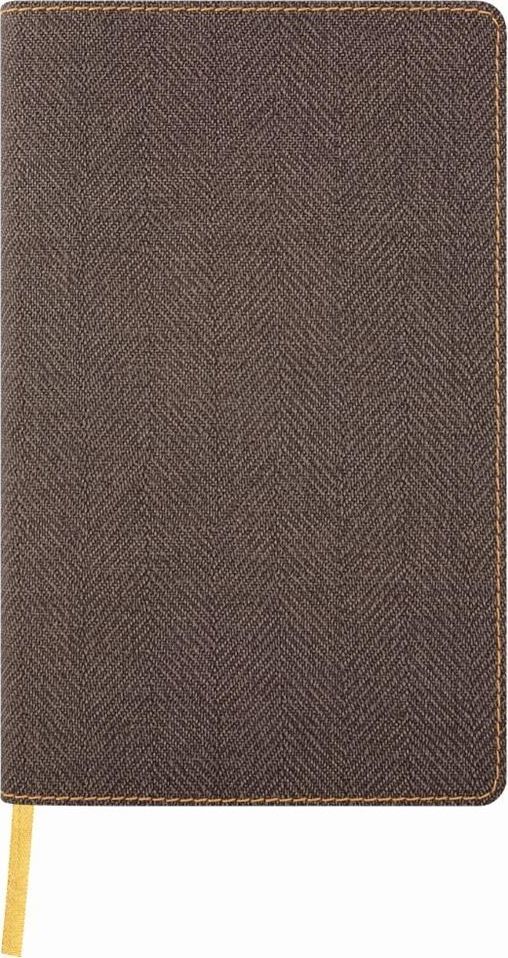 MUISTIKIRJA 13X21CM 224S RUUDULLINEN HARRIS TOBACCO BROWN CASTELLI MILANO