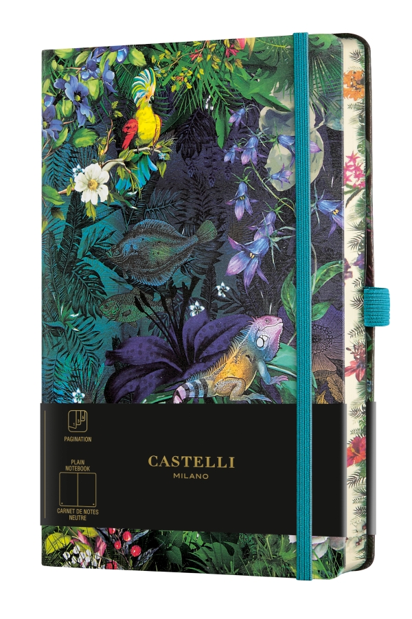 MUISTIKIRJA 13X21CM 224S BLANKO EDEN LILY CASTELLI MILANO