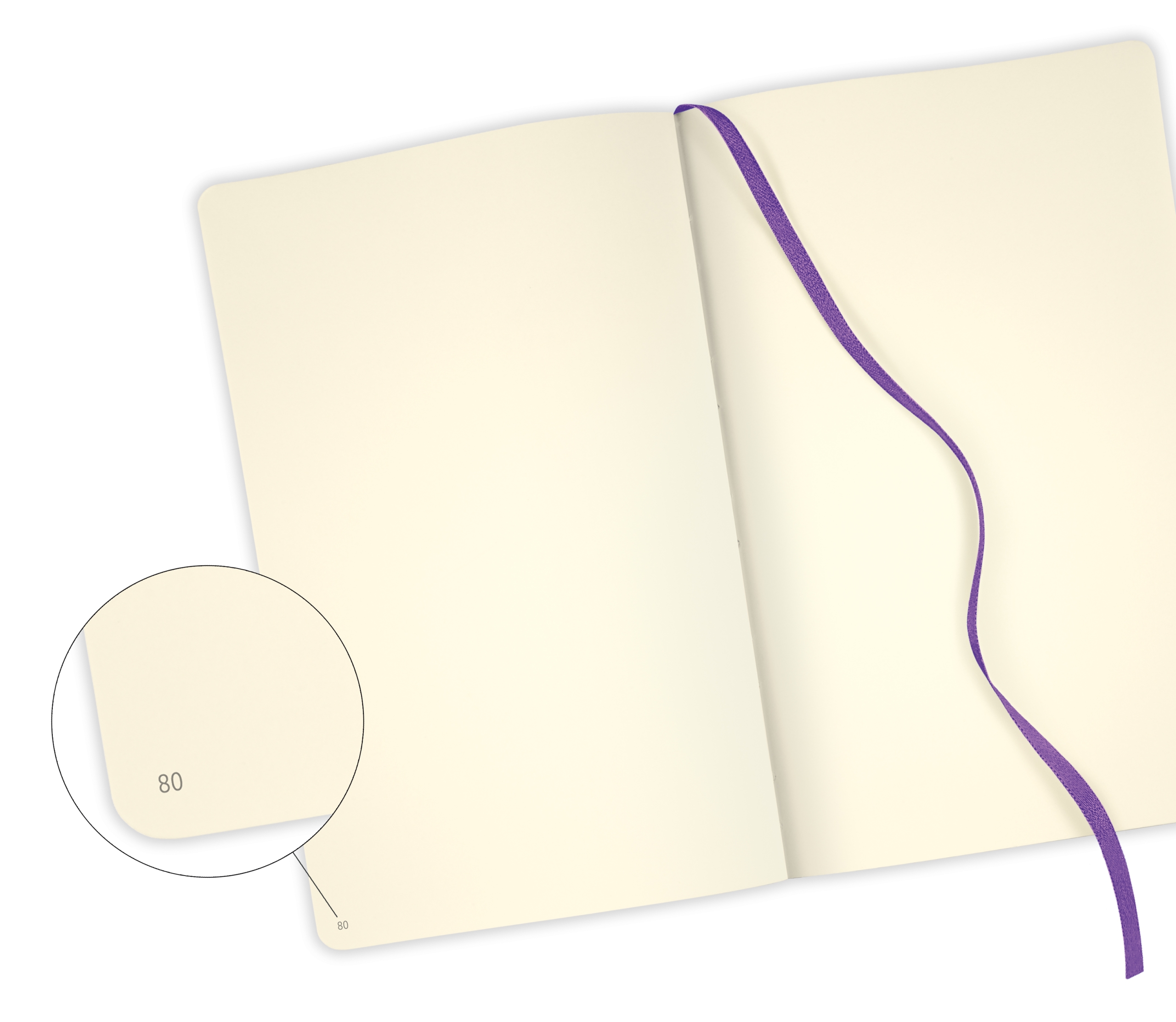 MUISTIKIRJA 13X21CM 224S BLANKO EDEN ORCHID CASTELLI MILANO - Image 3