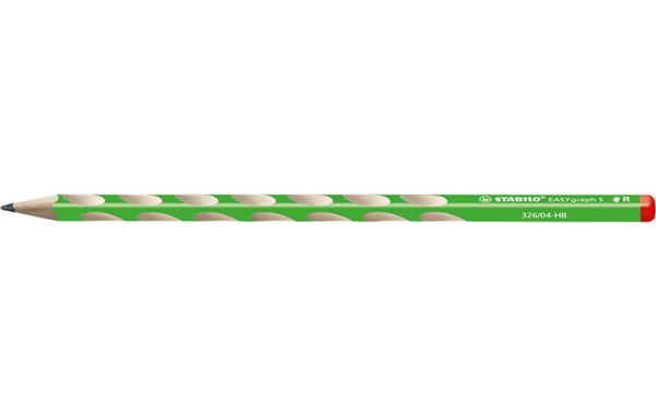 STABILO LYIJYKYNÄ EASYGRAPH S HB VIHREÄ OIKEA