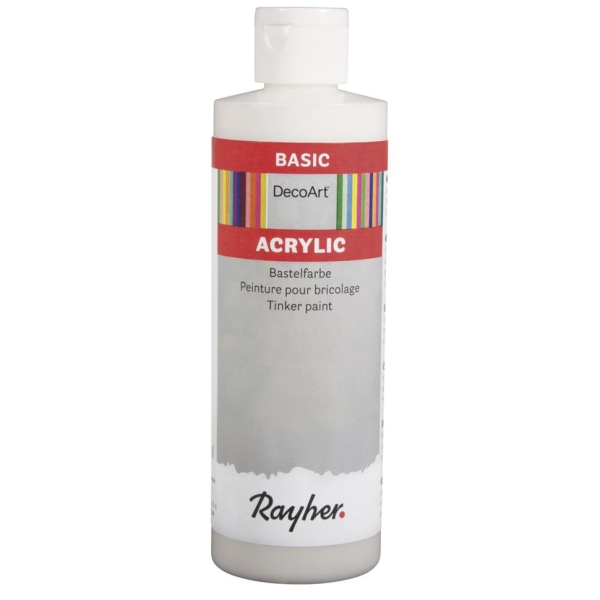 Akryylimaali pullo 235 ml valkoinen Rayher