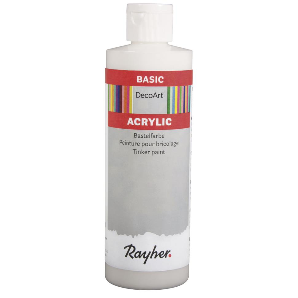 Akryylimaali pullo 235 ml valkoinen Rayher