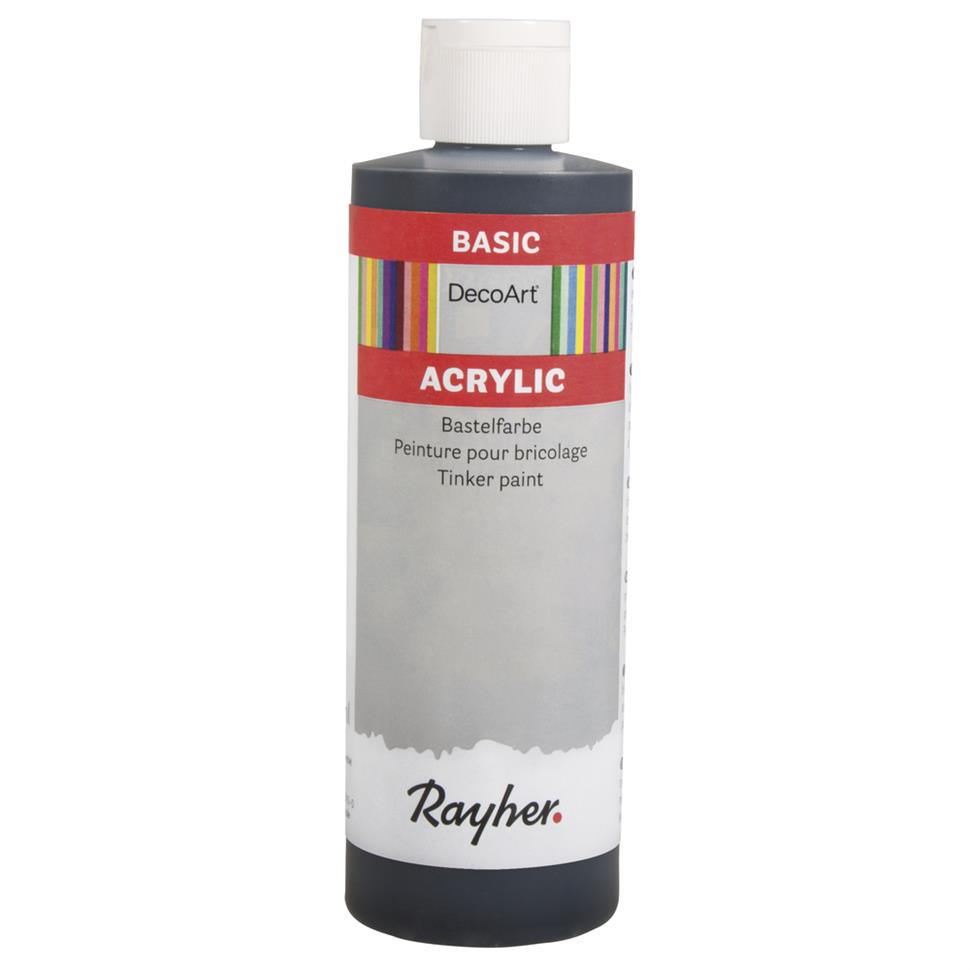 Akryylimaali pullo 235 ml musta Rayher