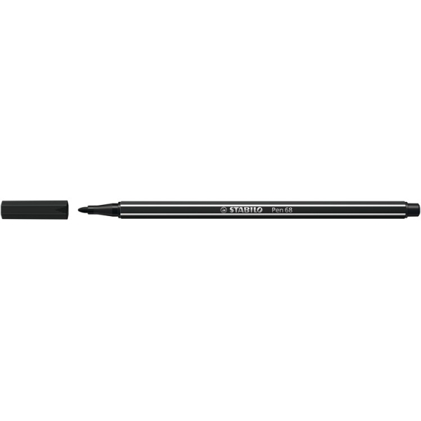 STABILO KUITUKÄRKIKYNÄ 1MM PEN 68 MUSTA