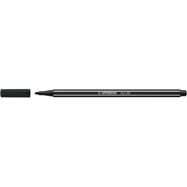 STABILO KUITUKÄRKIKYNÄ 1MM PEN 68 MUSTA