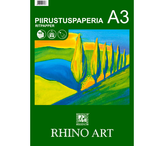 PIIRUSTUSPAPERI A3 120G VALKOINEN /100 arkkia