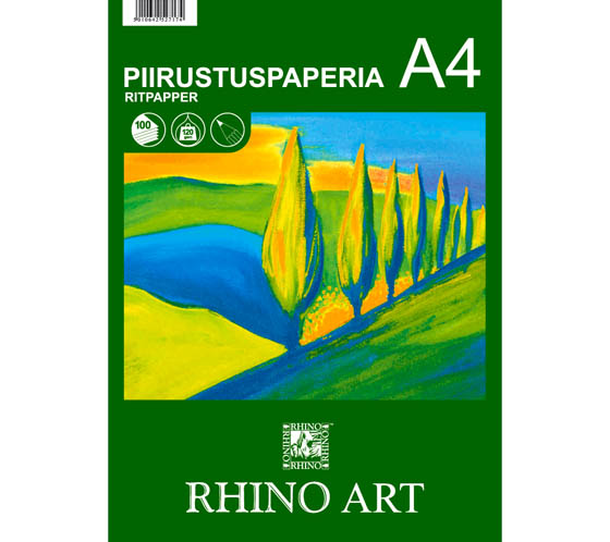 PIIRUSTUSPAPERI A4 120G VALKOINEN /100 KPL