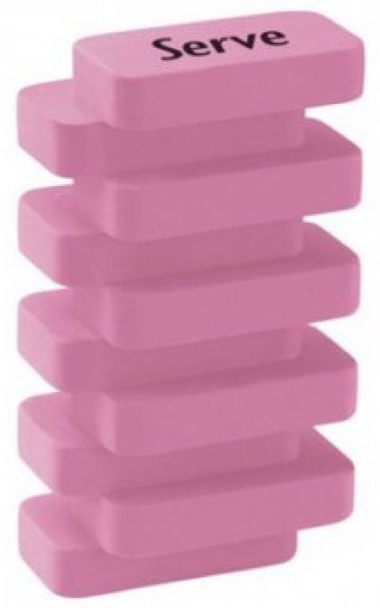 SERVE PYYHEKUMI STEPS PASTEL PINKKI