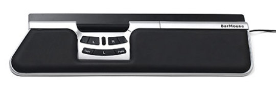 Hiiriohjain BarMouse Silver musta, USB