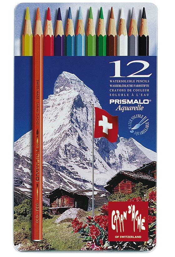 VESIVÄRIKYNÄ /12 KPL CARAN D´ACHE PRISMALO