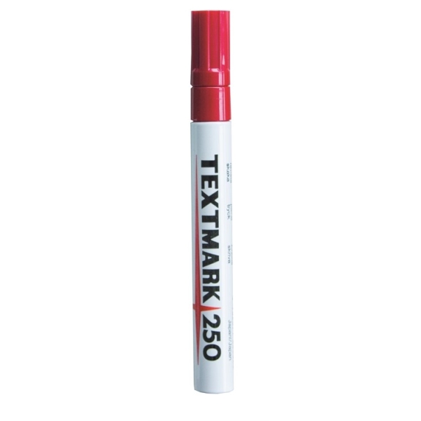 MAALIKYNÄ 2MM PUNAINEN TEXTMARK 250