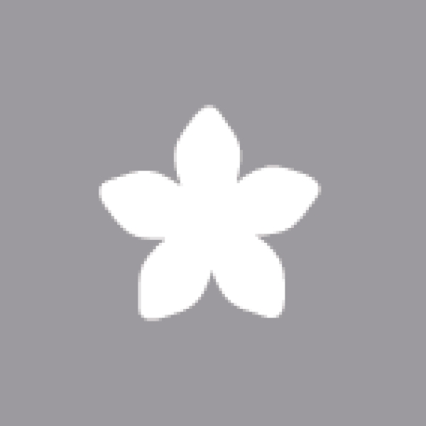 Kuviorei´ittäjä, Kukka, ø1.6cm (5/8´´), blister 1kpl. Rayher