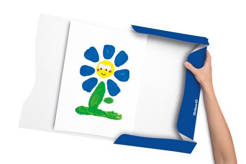 KULMALUKKOKANSIO LÄPÄLLÄ A4 LAJITELMA PELIKAN - Image 2