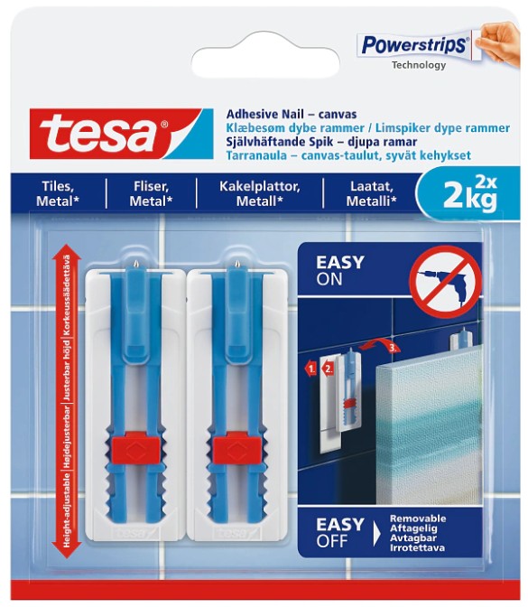 TESA TARRANAULA CANVASTAULUT LAATOILLE JA METALLILLE -2KG