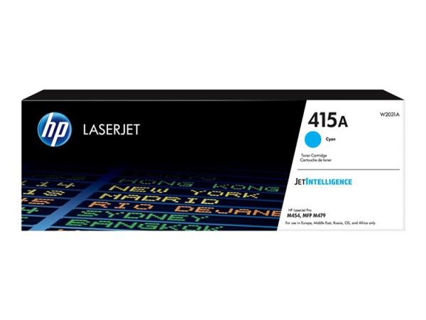 LASERVÄRIKASETTI HP W2031A 415A CYAN