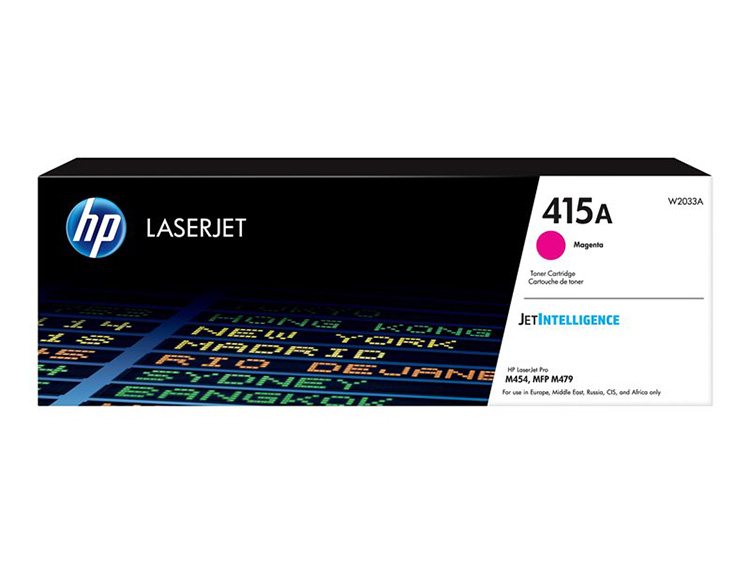 LASERVÄRIKASETTI HP W2033A 415A MAGENTA