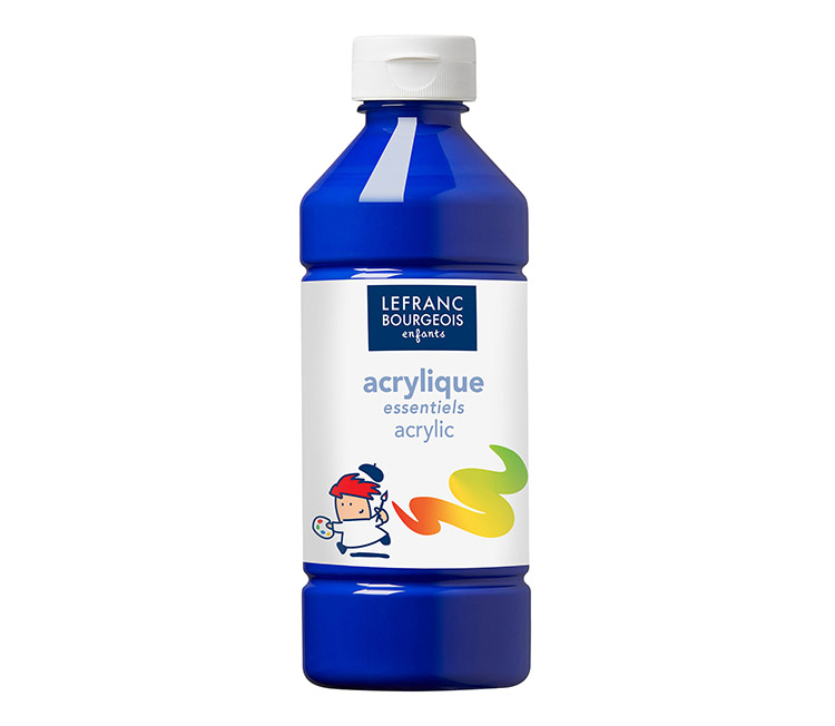 AKRYYLIVÄRI SININEN 500ML