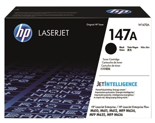 Laservärikasetti HP W1470A 147A, musta