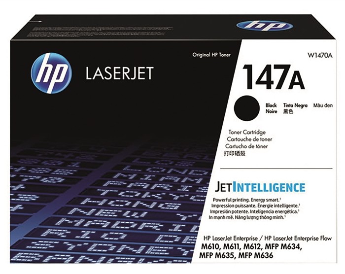 Laservärikasetti HP W1470A 147A, musta