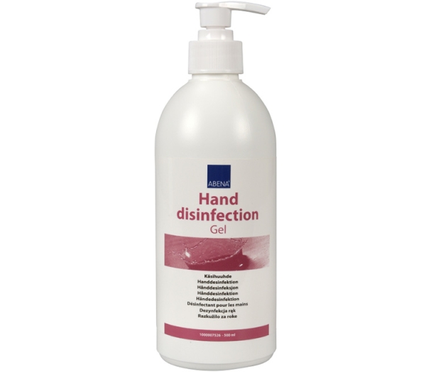 KÄSIHUUHDE ABENA PUMPPUPULLO 500ML