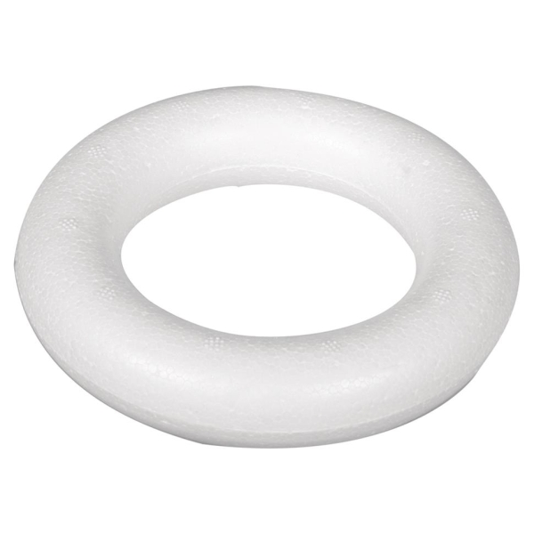 Styroksirenkaat 12cm 5 kpl Rayher