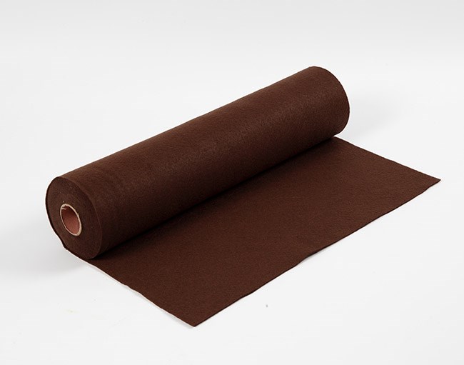 Huopakangas 500x45cm, rullalla, 1,5mm ruskea