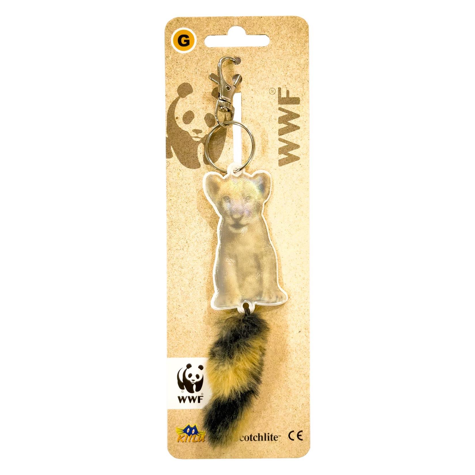 Kiilu G WWF häntäheijastin leijona