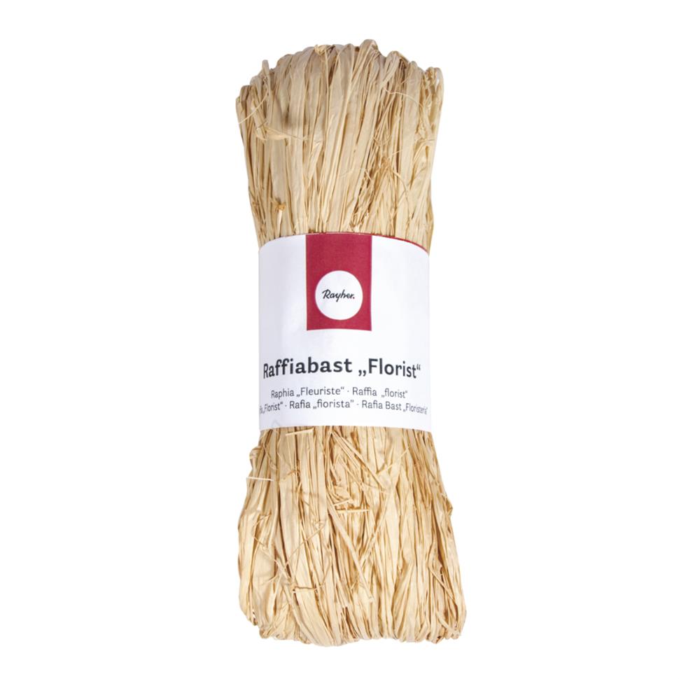 Raffialanka ´´florist´´ 150 g natural Rayher 150 g, natural