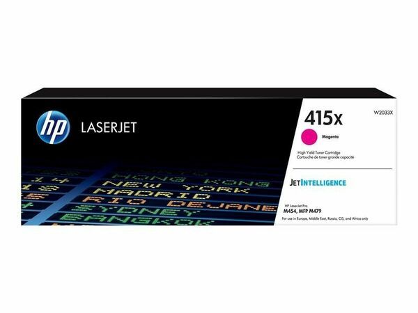 HP CLJ PRO PRO M454/MFP/M479 MAGENTA LASERKASETTI 415X