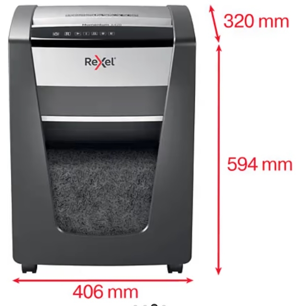 ASIAKIRJATUHOOJA REXEL MOMENTUM X420 P4