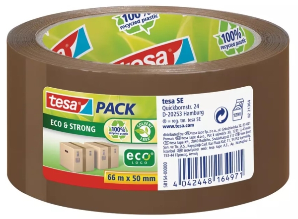 PAKKAUSTEIPPI 50MMX66M ECO & STRONG, RUSKEA