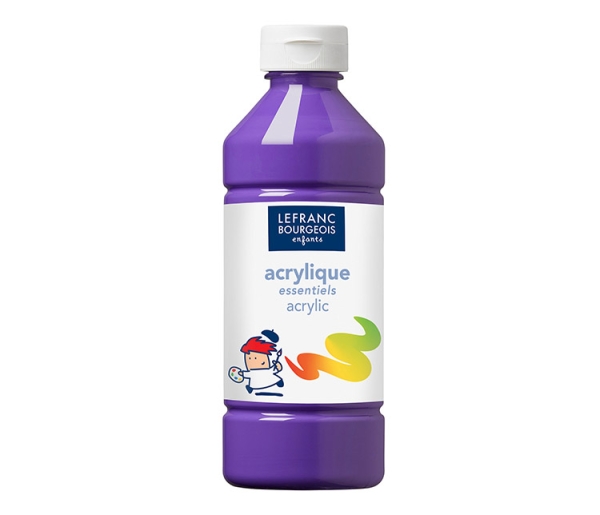 AKRYYLIVÄRI LILA 500ML