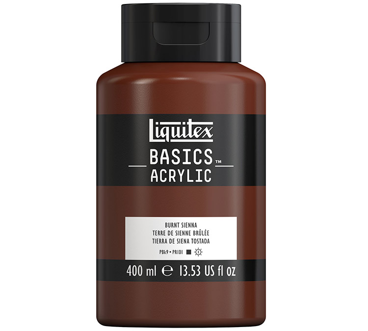 AKRYYLIVÄRI LX 400ML POLTETTU SIENNA
