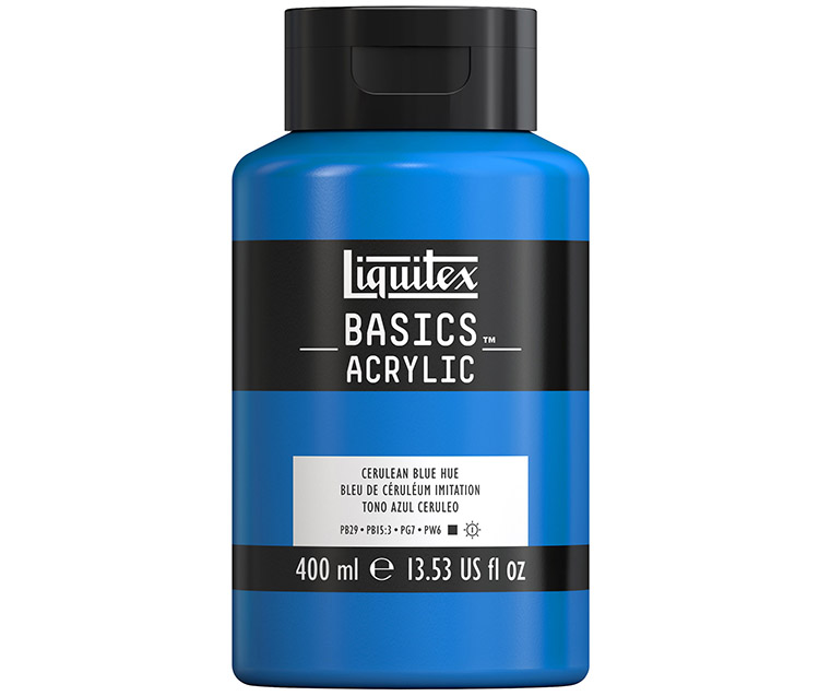 AKRYYLIVÄRI LX 400ML TAIVAANSININEN
