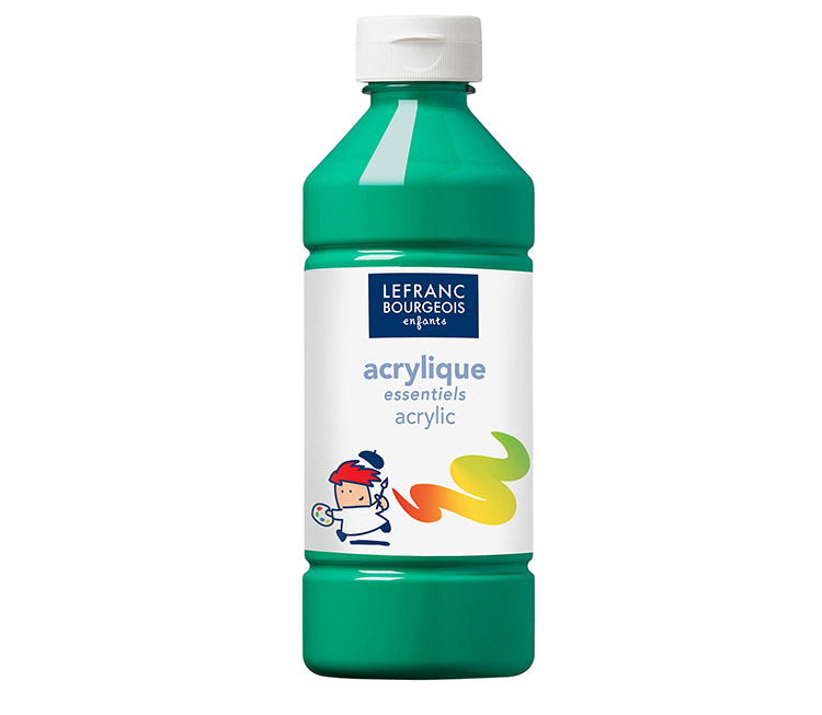 AKRYYLIVÄRI VIHREÄ 500ML