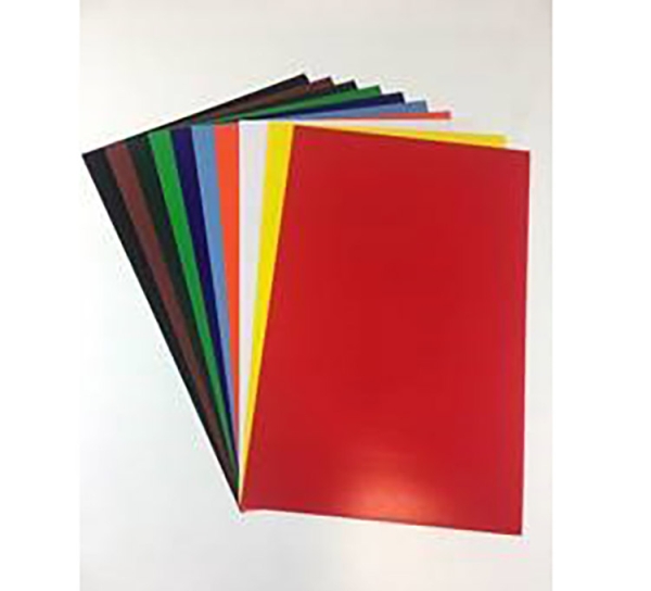 KIILTOPAPERI LIIMALLA 18,5X27,7CM VÄRILAJITELMA 10 ARKKIA