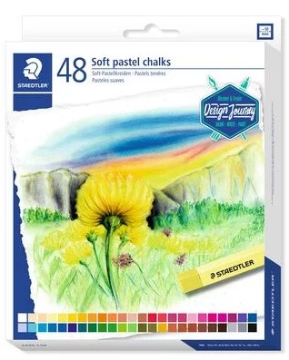 PASTELLILIITU PEHMEÄ 48 KPL STAEDTLER