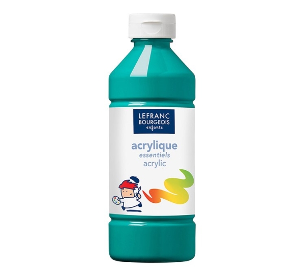 AKRYYLIVÄRI TUMMANVIHREÄ 500ML