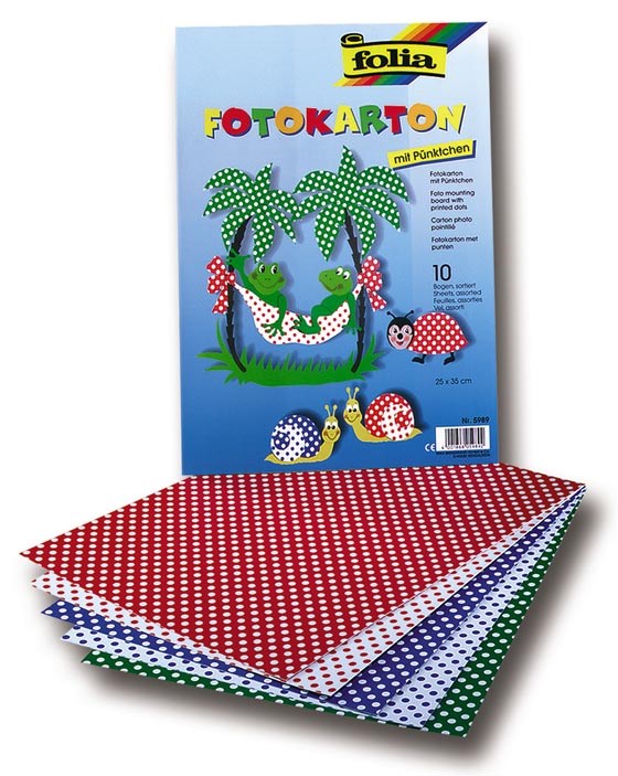 KUVIOKARTONKI 25X35CM PALLO VÄRILAJ. /10 KPL