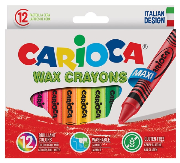 VAHALIITU CARIOCA JUMBO 12 VÄRIÄ