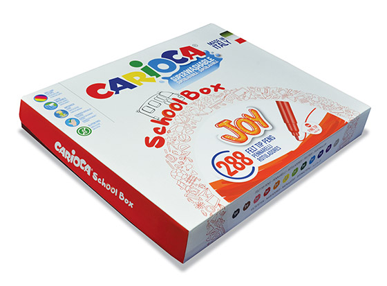 HUOPAKYNÄLAJITELMA CARIOCA JOY SCHOOLBOX 288KPL