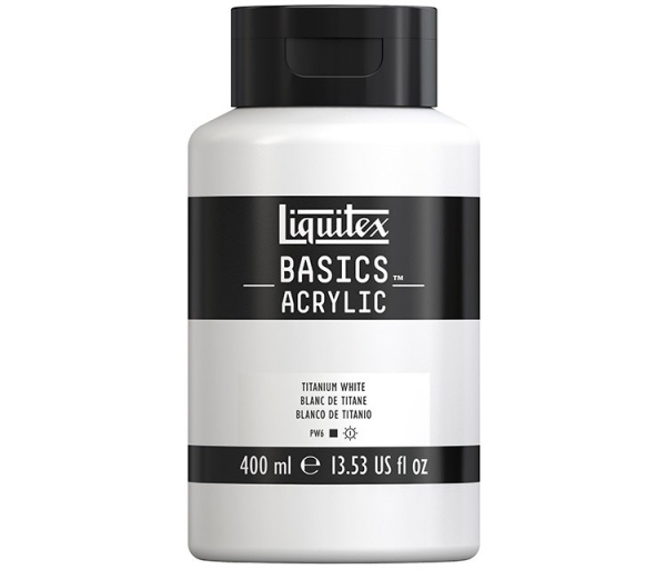 AKRYYLIVÄRI LX 400ML TITAANIVALKOINEN
