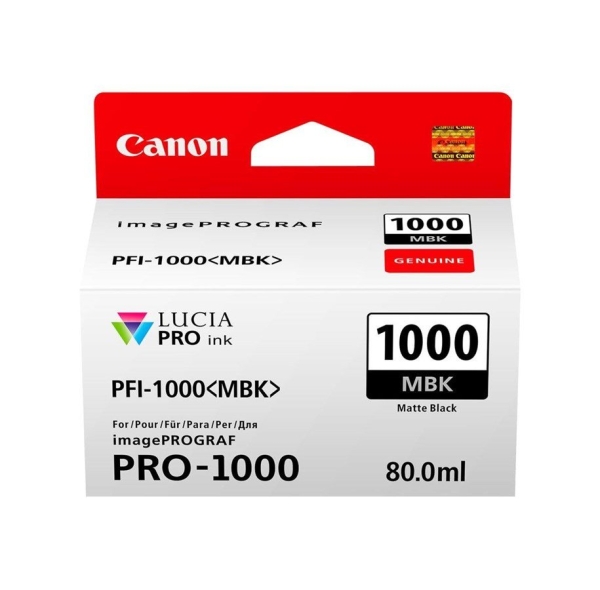 Canon Mustepatruuna PFI-1000MBL Matta musta