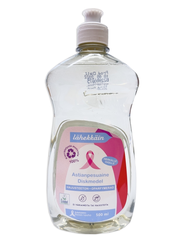 ROOSA NAUHA ASTIANPESUAINE LÄHEKKÄIN 500 ML