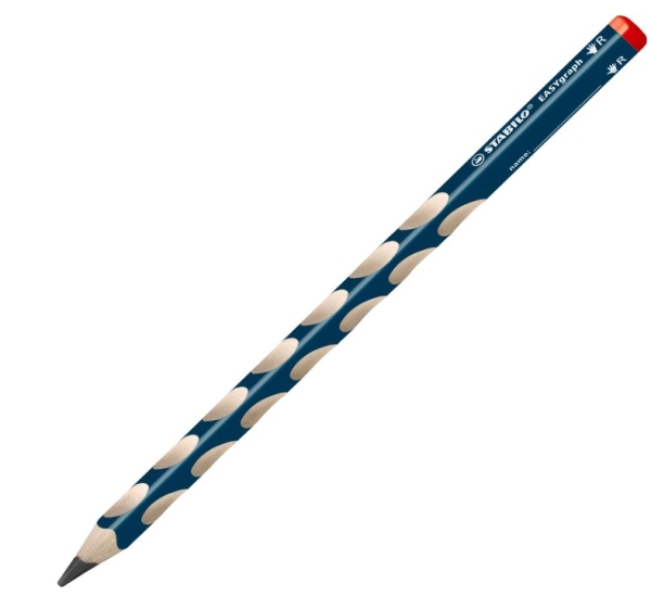 STABILO LYIJYKYNÄ EASYGRAPH S HB HARMAA OIKEA