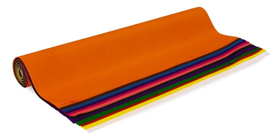 SILKKIPAPERI 50X70CM 20G VÄRILAJIT. /125 KPL