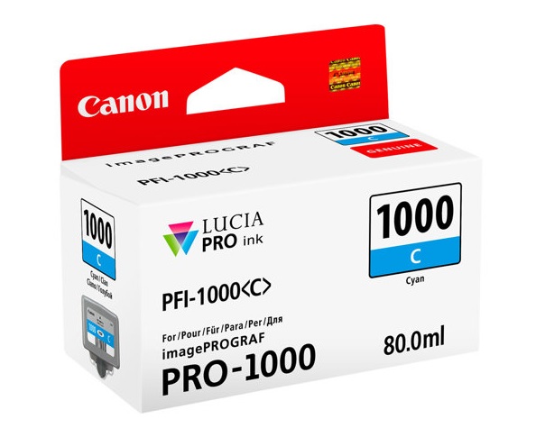 CANON MUSTEPATRUUNA PFI-1000C CYAN