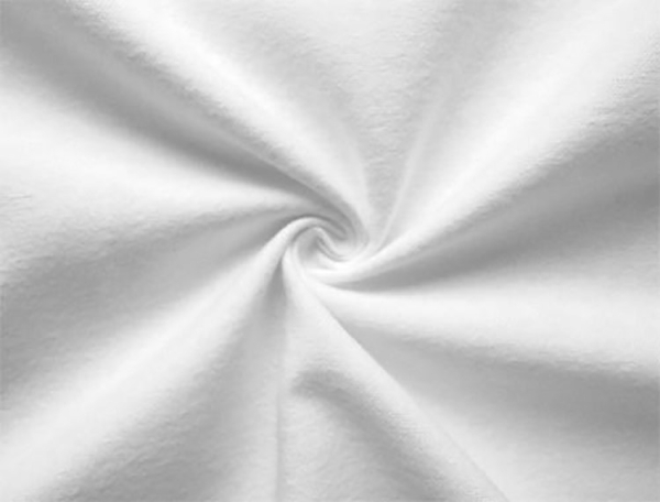 FLANELLIKANGAS 150CM X 5M VALKOINEN