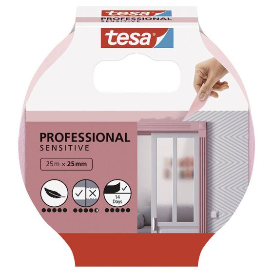 TESA MAALARINTEIPPI SENSITIVE 25M X 25MM